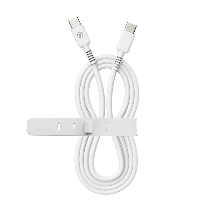 muvit for change cable Tipo C a Tipo C 3A/60W 3m blanco