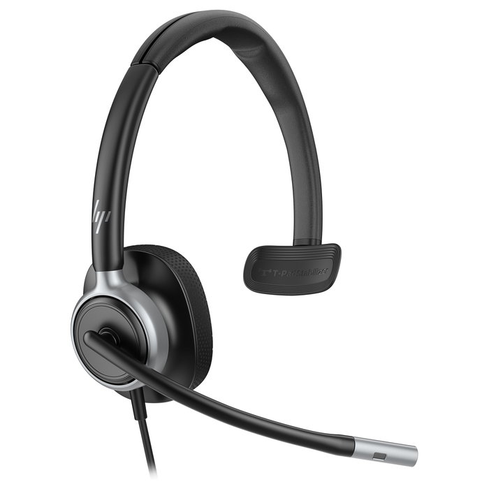 Poly Mission 615 Auriculares Monoaurales con Cable USB-A/USB-C Negro Poly Mission 615 Auriculares Monoaurales con Cable USB-A/USB-C Negro