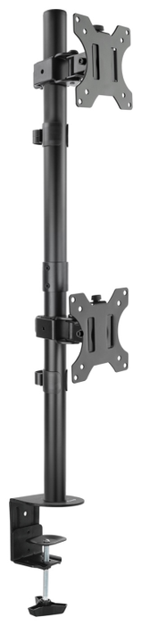 Tooq Soporte de Mesa Vertical para 2 Pantallas 13-32 pulgadas DB1233TNV-B