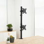 Tooq Soporte de Mesa Vertical para 2 Pantallas 13-32 pulgadas DB1233TNV-B