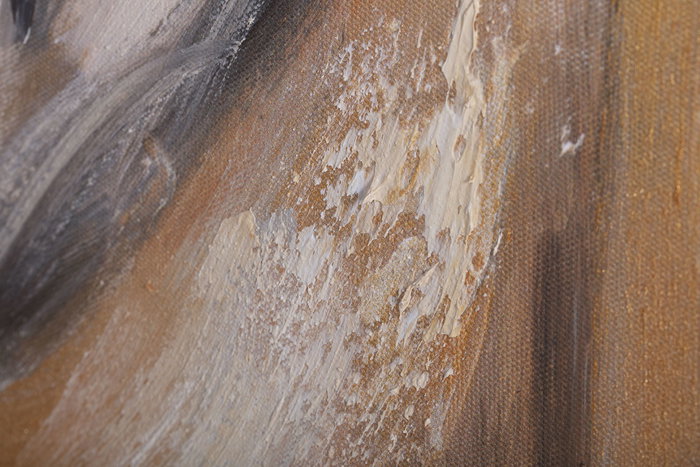 DKD Home Decor Cuadro Colonial Multicolor Lienzo y Pino 80 x 3.7 x 100 cm (2 Unidades)