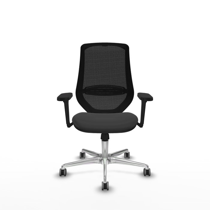 PIQUERAS Y CRESPO Silla de oficina Mardos con mecanismo Sincro, Gris oscuro y Negro PIQUERAS Y CRESPO Silla de oficina Mardos con mecanismo Sincro, Gris oscuro y Negro