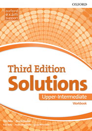 OXFORD UNIVERSITY PRESS, SOLUTIONS UPPER-INTER (WORKBOOK) THIRD ED. (B2) - SOLUTIONS U-INT WB 3ED PK