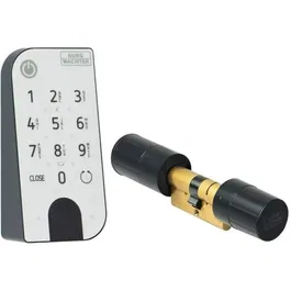Burg-Wächter BUR4003482500101 Cilindro Electrónico con Teclado Pincode para Hogar - 6 Usuarios