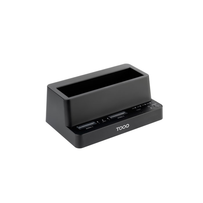 Tooq TQDS-502B Docking Station para SSD M.2 NVMe/SATA y HDD/SSD SATA Tooq TQDS-502B Docking Station para SSD M.2 NVMe/SATA y HDD/SSD SATA