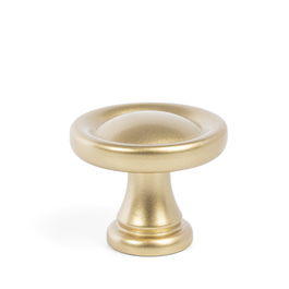 Giusti Tirador Zamak Modelo Clovis Oro Satinado Y Negro Dist. Agujero 25mm Acabado Oro Satinado