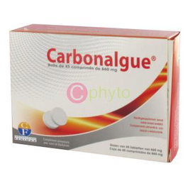 Fenioux Carbonalgue 45 Comprimidos - Carbonato de Calcio y Magnesio, Alginato Sódico - Complemento para Enzimas Digestivas