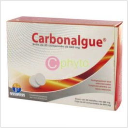 FENIOUX Carbonalgue 45 Comp. Ayuda al funcionamiento normal de las enzimas digestivas.