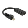 DeLOCK Adaptador mini DisplayPort 1.2 a HDMI hembra 4K negro