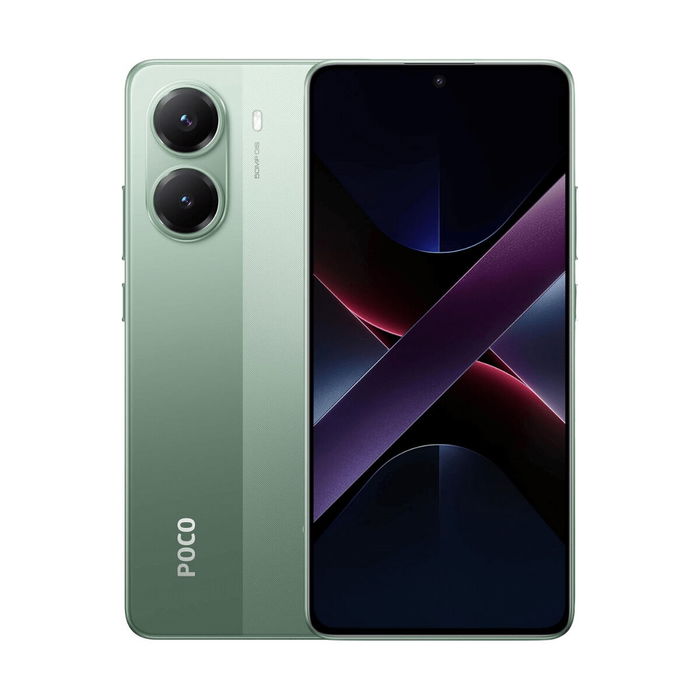 XIAOMI POCO X7 Pro Smartphone 5G 8GB RAM 256GB Almacenamiento 6.67" 6000mAh Batería Verde XIAOMI POCO X7 Pro Smartphone 5G 8GB RAM 256GB Almacenamiento 6.67" 6000mAh Batería Verde