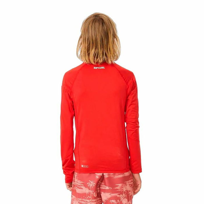Camiseta de Baño Rip Curl Wave Upf L/S Rojo Camiseta de Baño Rip Curl Wave Upf L/S Rojo