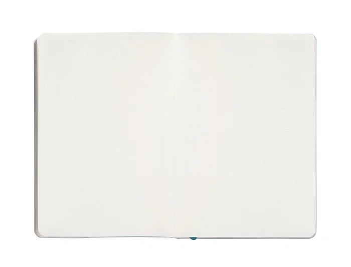 Antartik Cuaderno A5 Tapa Blanda Hojas Puntos Azul Claro 80 Hojas 80gr FSC