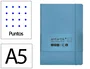 Antartik Cuaderno A5 Tapa Blanda Hojas Puntos Azul Claro 80 Hojas 80gr FSC