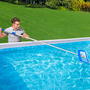 Bestway Palo Aluminio Piscina Telescopio 457 cm Retractilado Jardin 58702