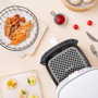 Quttin Base de Silicona Cuadrada para Air Fryer 18.5 cm