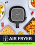 Quttin Base de Silicona Cuadrada para Air Fryer 18.5 cm