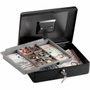 Master Lock Caja de monedas 8 compartimentos Negro