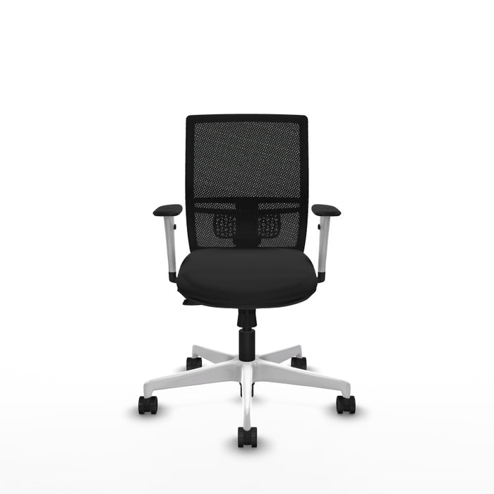 PIQUERAS Y CRESPO Silla de oficina Yunquera Negro con Mecanismo Sincro/Traslack PIQUERAS Y CRESPO Silla de oficina Yunquera Negro con Mecanismo Sincro/Traslack