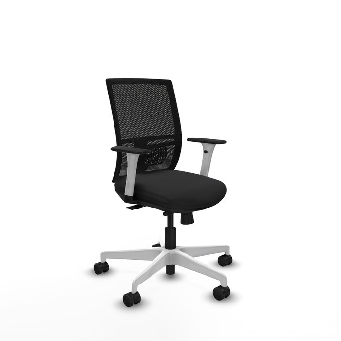 PIQUERAS Y CRESPO Silla de oficina Yunquera Negro con Mecanismo Sincro/Traslack PIQUERAS Y CRESPO Silla de oficina Yunquera Negro con Mecanismo Sincro/Traslack