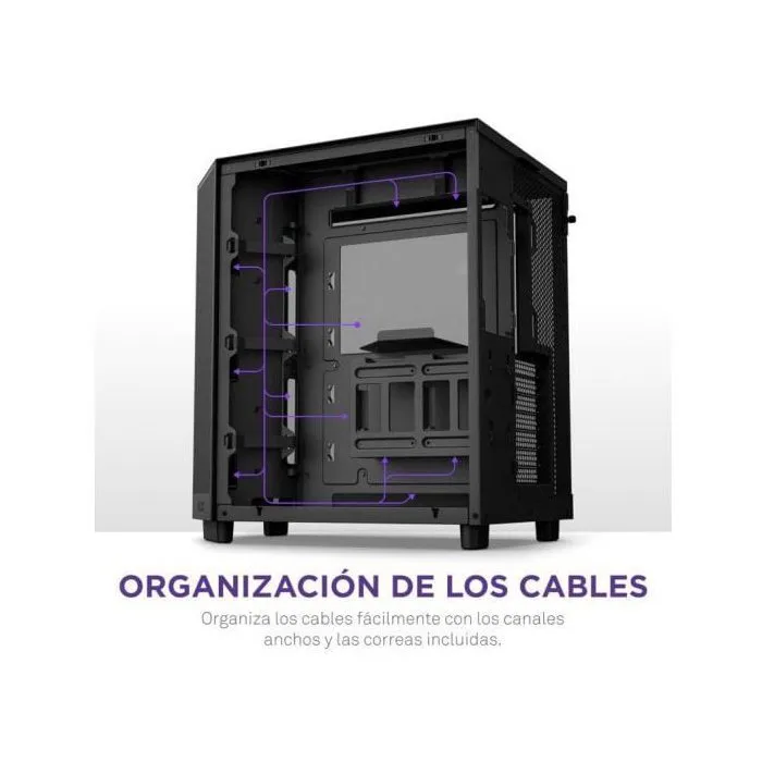 NZXT H6 Flow Midi Tower Negro
