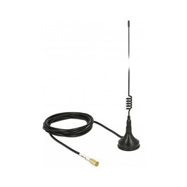 DeLOCK 89612 Antena WLAN 2 dBi con conector SMB y cable de 1,5 m