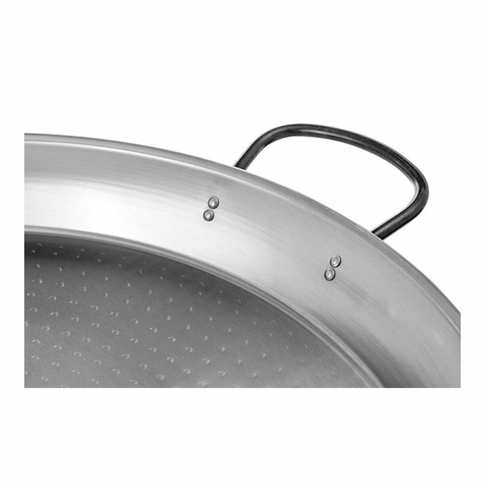 Vaello Paellera Tradicional de Acero Pulido 60 cm (20 personas) đemakarte