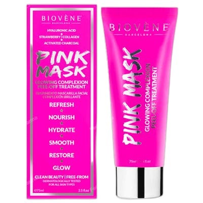Biovene Pink Mask Tratamiento Peel-off para Tez Radiante 75 ml