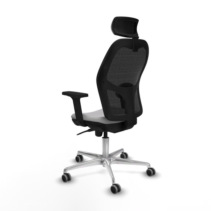 PIQUERAS Y CRESPO Silla de oficina Jorquera Gris claro y Negro PIQUERAS Y CRESPO Silla de oficina Jorquera Gris claro y Negro