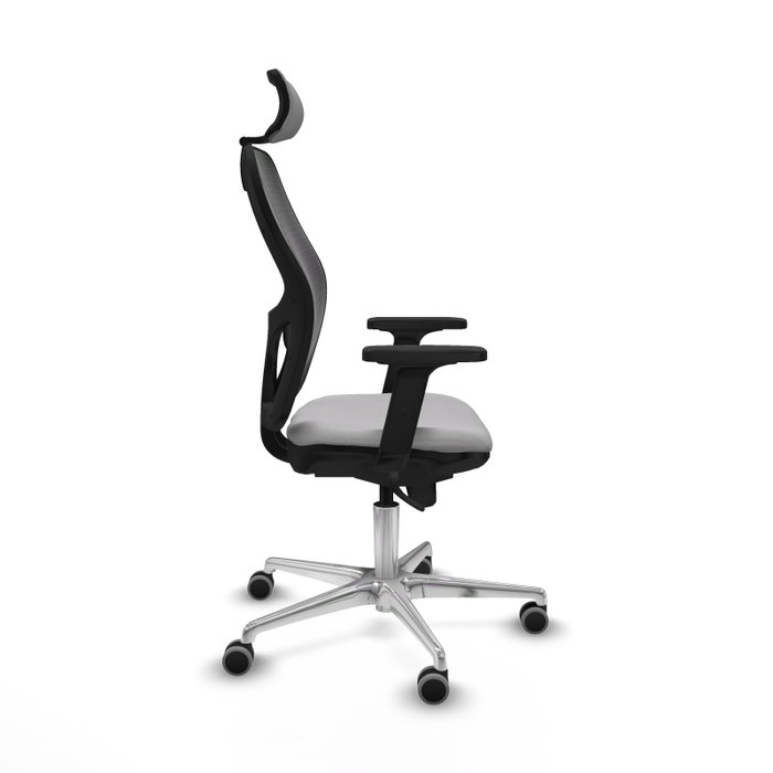 PIQUERAS Y CRESPO Silla de oficina Jorquera Gris claro y Negro PIQUERAS Y CRESPO Silla de oficina Jorquera Gris claro y Negro