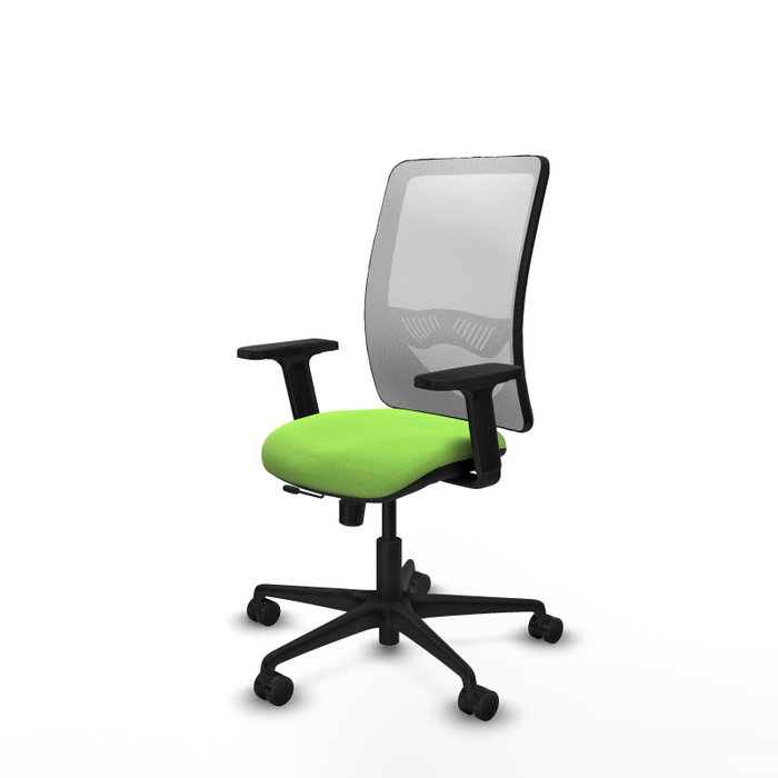 PIQUERAS Y CRESPO Silla de oficina Zulema con mecanismo Sincro/Traslack, Pistacho y Blanco PIQUERAS Y CRESPO Silla de oficina Zulema con mecanismo Sincro/Traslack, Pistacho y Blanco