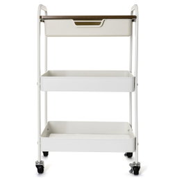 Quid Carrito Multiusos Garbo Blanco 46,5x30,5x75 cm