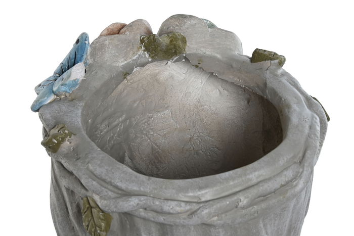 DKD Home Decor Macetero Shabby Crema Multicolor 30 x 48 x 32 cm