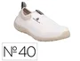 Deltaplus Zapatos de seguridad Microfibra PU Suela PU Mono-densidad Blanco Talla 40