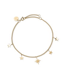Rosefield Multiple Stars Bracelet Gold