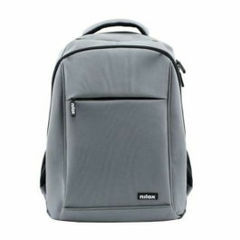 Nilox Mochila Business para Portátil de 15,6 pulgadas Gris
