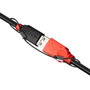 LINDY Pack de 4 Seguros para Cables y Adaptadores 40774, Negro