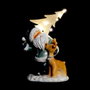 DKD Home Decor Figura Resina LED Surtido de 3 Unidades