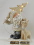 DKD Home Decor Figura Resina LED Surtido de 3 Unidades