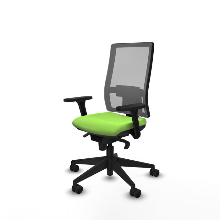 PIQUERAS Y CRESPO Silla de oficina Horna con mecanismo Sincro, Pistacho y Gris PIQUERAS Y CRESPO Silla de oficina Horna con mecanismo Sincro, Pistacho y Gris