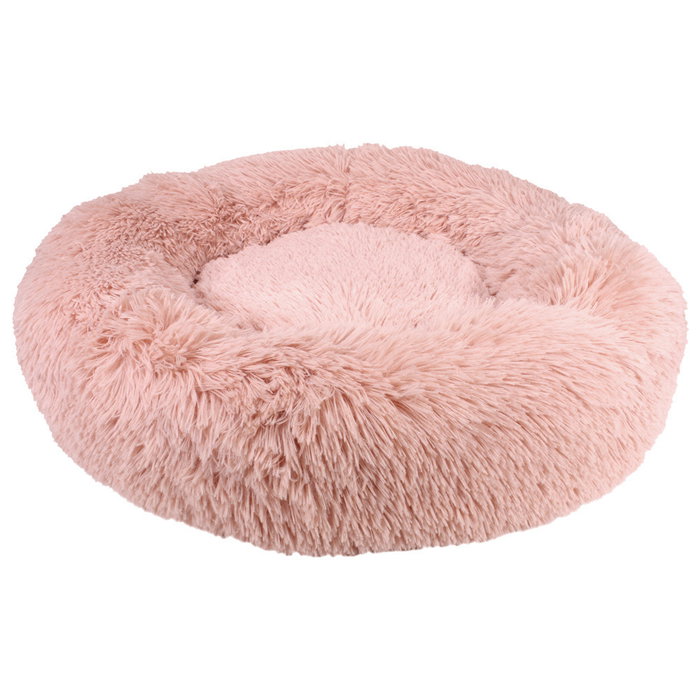 The Concept Factory Cama-Cojín Mon Chat Mon Ch para Mascota Rosa Diámetro 60 cm