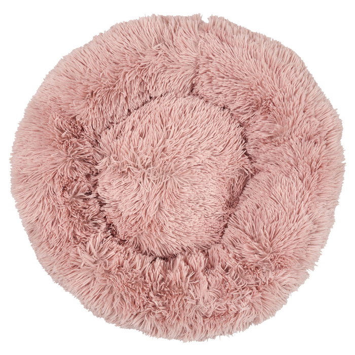 The Concept Factory Cama-Cojín Mon Chat Mon Ch para Mascota Rosa Diámetro 60 cm