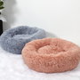The Concept Factory Cama-Cojín Mon Chat Mon Ch para Mascota Rosa Diámetro 60 cm