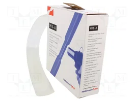 HELLERMANNTYTON Tubo termoretráctil transparente 24mm 3m