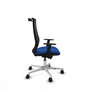 PIQUERAS Y CRESPO Silla de oficina Mardos con mecanismo Sincro/Traslack Azul y Negro