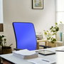 PIQUERAS Y CRESPO Silla de oficina Motilla con mecanismo Sincro, Rojo y Gris