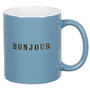 Home Deco Factory Mug 300 Ml Emotion Modelos Surtidos Rojo Amour Gris Rêve Rosa Bonheur Azul Bonjour