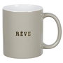 Home Deco Factory Mug 300 Ml Emotion Modelos Surtidos Rojo Amour Gris Rêve Rosa Bonheur Azul Bonjour