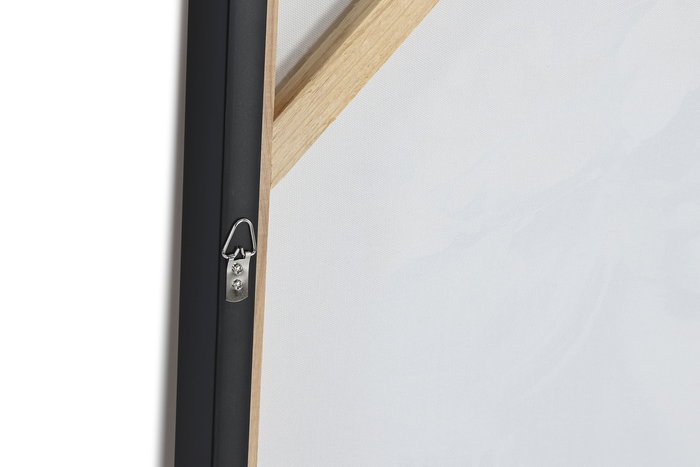 DKD Home Decor Cuadro Lienzo Blanco Dorado Beige Flores 82.5 x 3.7 x 82 cm (2 Unidades)