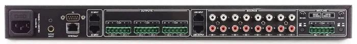 DBX Procesador de Audio ZonePRO 1260 Dbx con 12 Entradas y 6 Salidas, Control Ethernet para Audio Comercial
