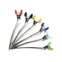 Bifull Pinzas Pato Mango Gomoso Antideslizante 9.5cm, 6 Unidades